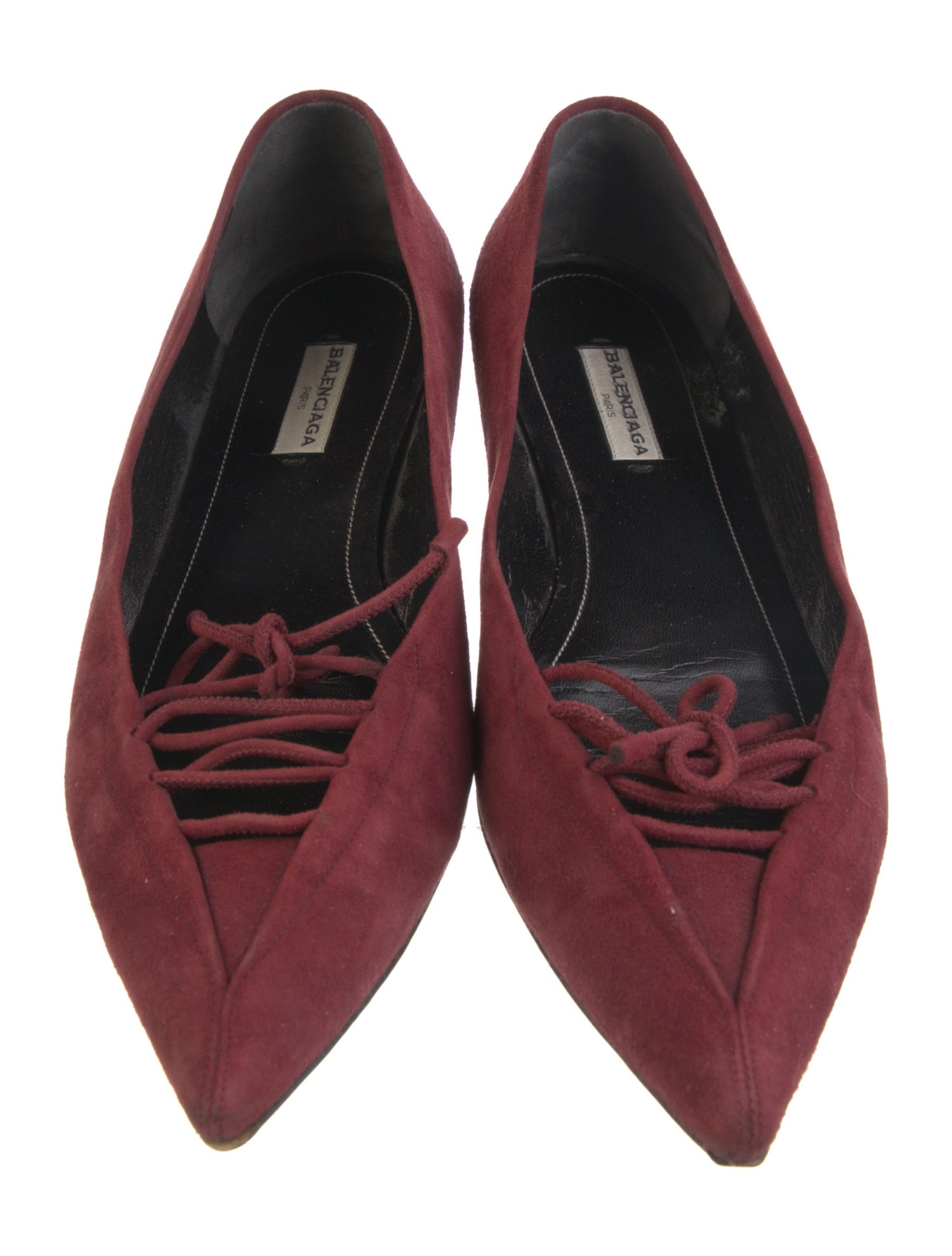 Balenciaga Suede Flats
